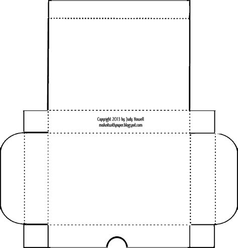 pencil box template